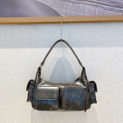 Simple One-shoulder Underarm Tote Bag