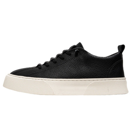 Sports Casual Platform Lace-up Leather Shoes