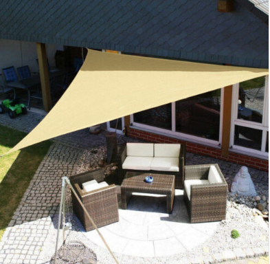 Outdoor sunshade triangle canopy rain canopy landscape sunshade sunshade canopy