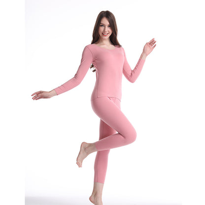 Double-sided frosted thermal underwear