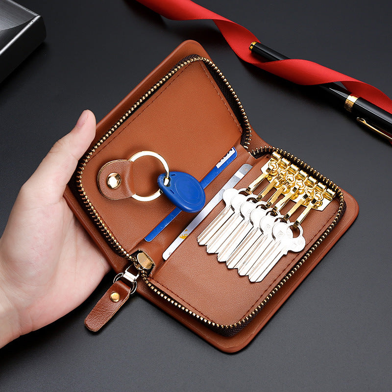 Zipper multifunction card holder