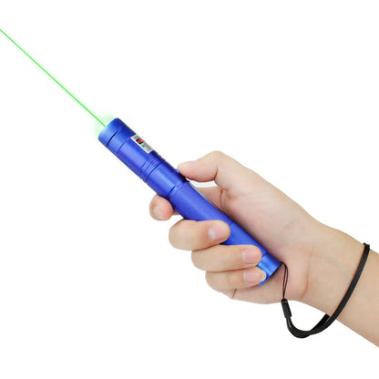 Green light laser flashlight