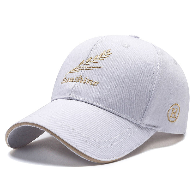 Men's Wheat Embroidered Baseball Cap