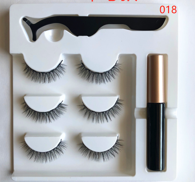 Magnetic false eyelashes