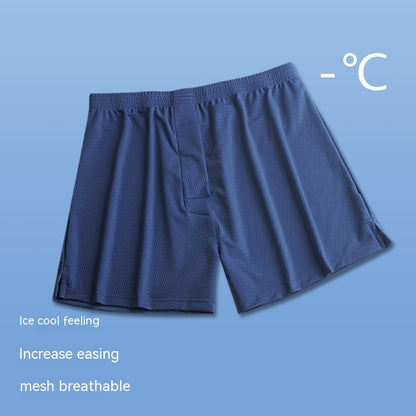 Men's Loose Ice Silk Mesh Breathable Underwear