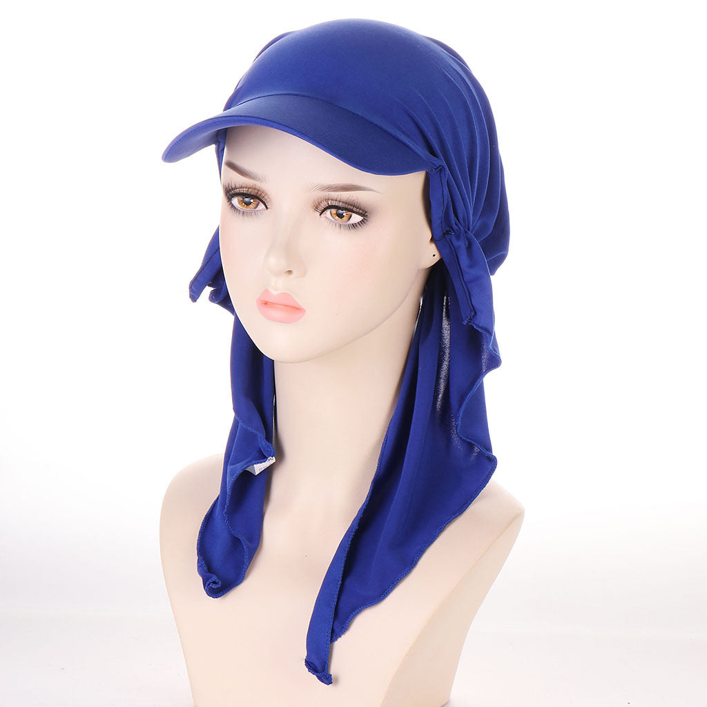 Casual Fashion Muslim Multi-color Turban Cap