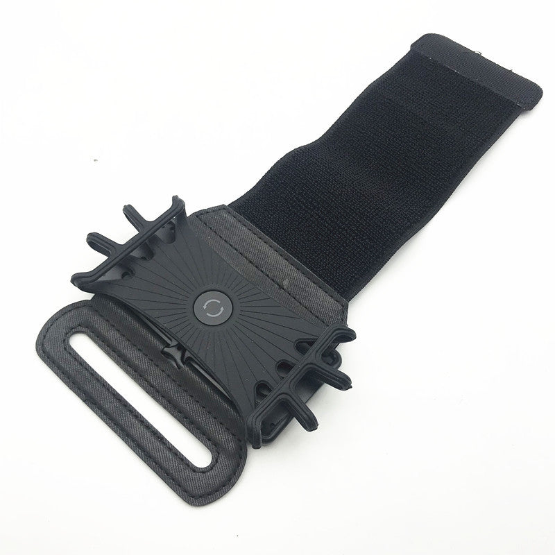 Detachable Mobile Phone Holder 360-degree Rotating Movement Arm Strap