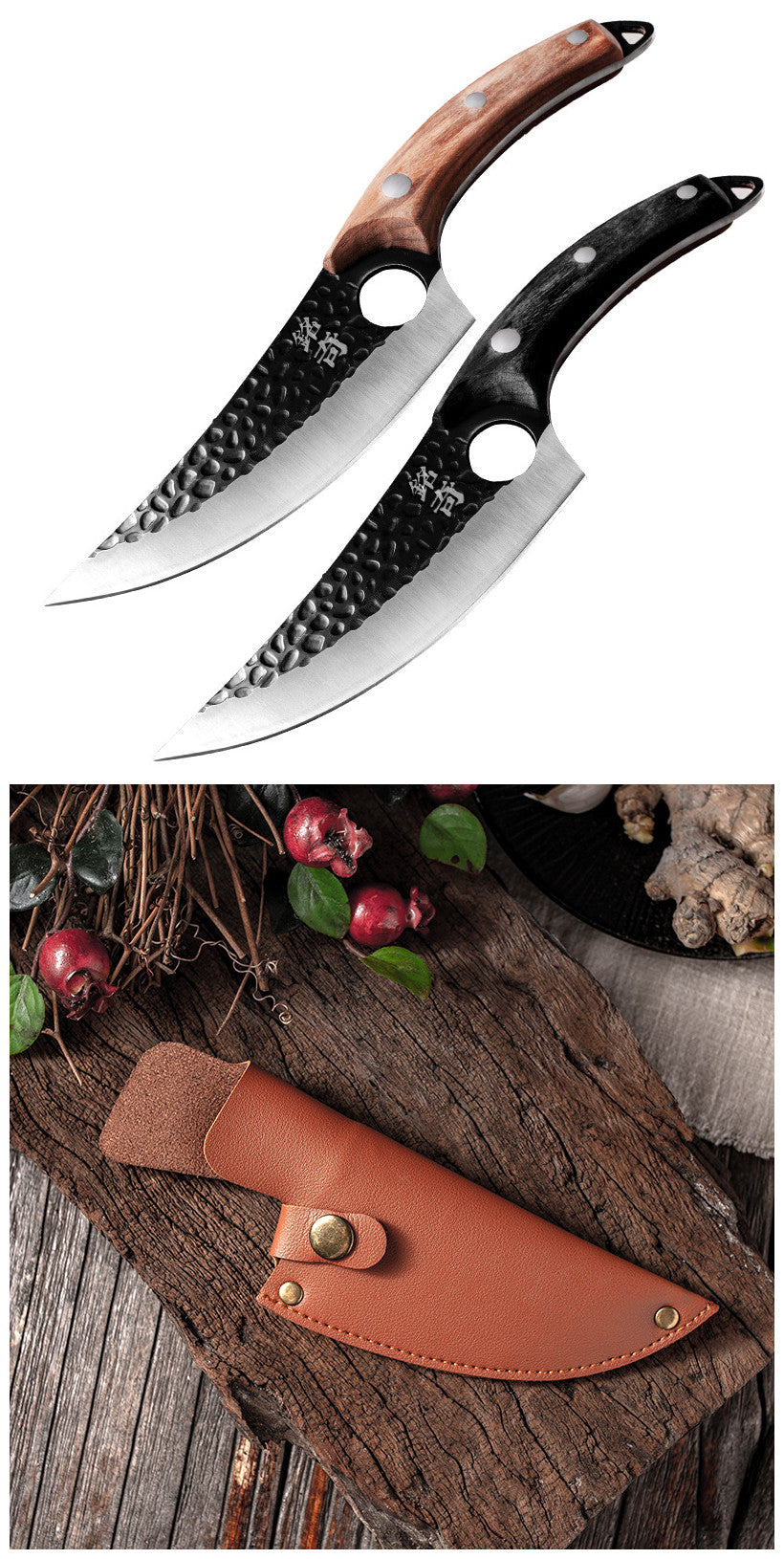 Small Scimitar For Slaughtering And Cutting Meat
