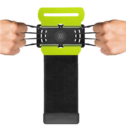 Detachable Mobile Phone Holder 360-degree Rotating Movement Arm Strap