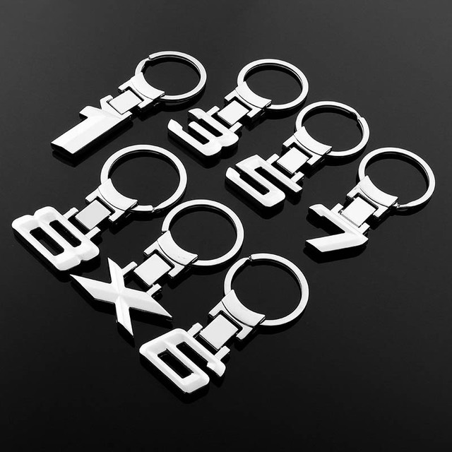 Metal keychain