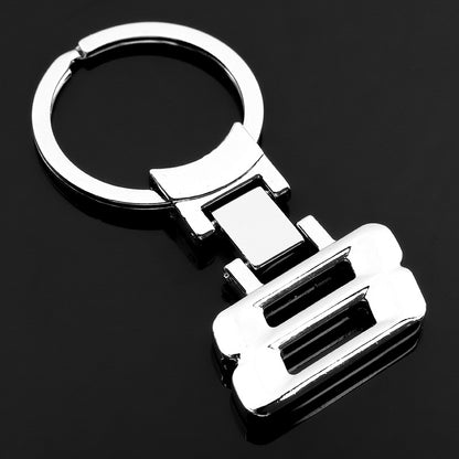 Metal keychain