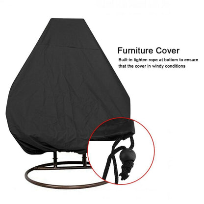 Outdoor furniture rocking chair dust cover