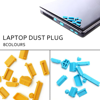 13Pcsset Silicone Anti Dust Plug For Laptop