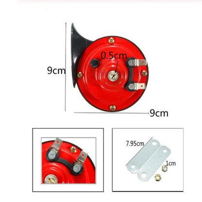 12V loud single tone snail horn