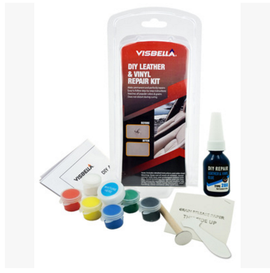 Visbella Leather Vinyl Repair Kit Auto Car Seat Sofa Coats Holes Scratch Cracks Rips Liquid Leather Repair Tool Restoration