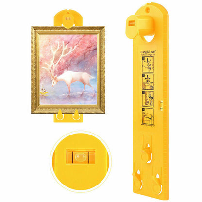 Easy Picture Hangers Frame Hanging Tools Picture Ruler Tool For Marking Position And Measuring The Suspension