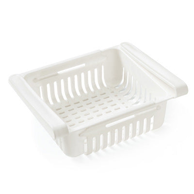 Refrigerator Storage Basket Stretchable Multifunction Kitchen Refrigerator Storage Box