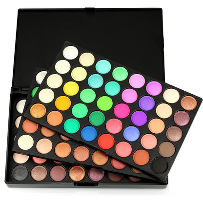 Perfect Professional 120 Colors Eye Shadow Palette Hot Fashion Cosmetic Powder Soft Matt Eyeshadow Palettes Beauty Makeup Set