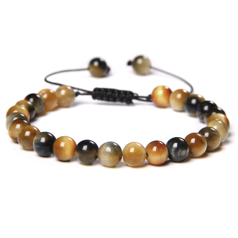 Natural Tigereye Woven Bracelet For Women