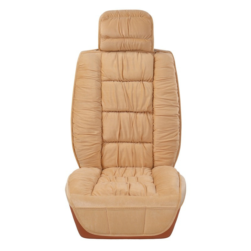 Winter New Short Plush Car Seat Fully Surrounded