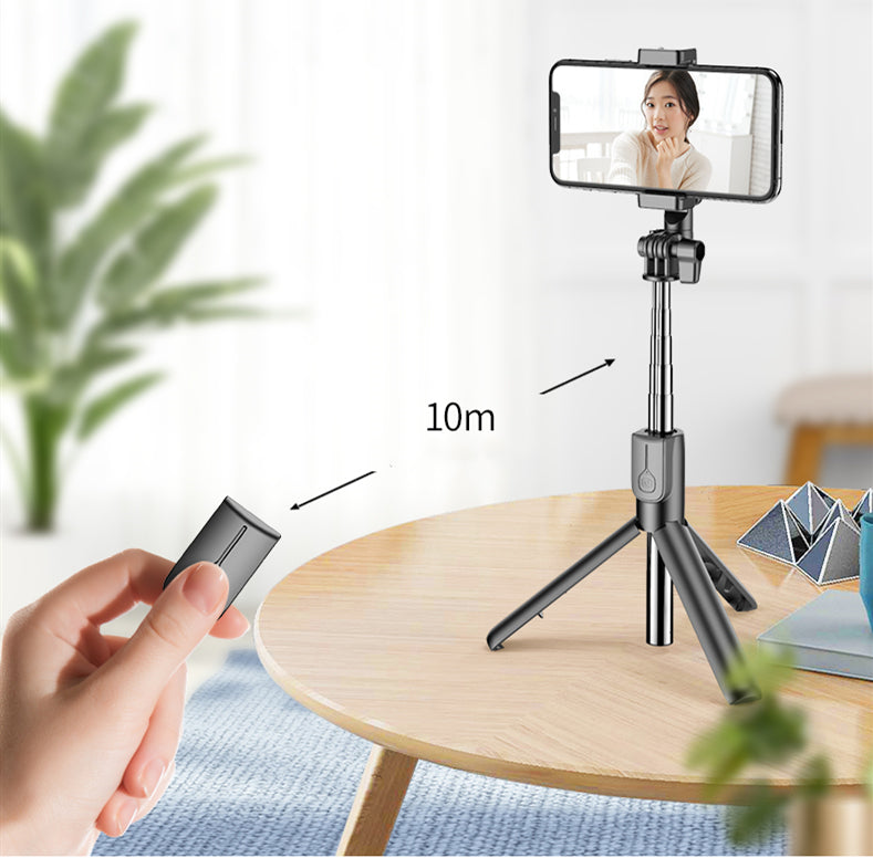 Bluetooth fill-in-one selfie stick