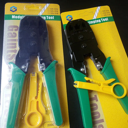 Multifunctional network cable pliers