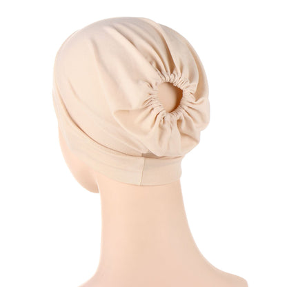 Muslim New Multicolor Back Elastic Hat