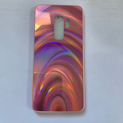 3D Rainbow Glitter Gradient Back Cover Case