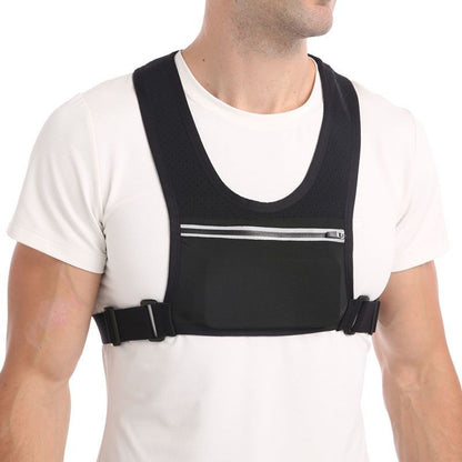 Close-fitting Reflective Running Phone Vest Bag