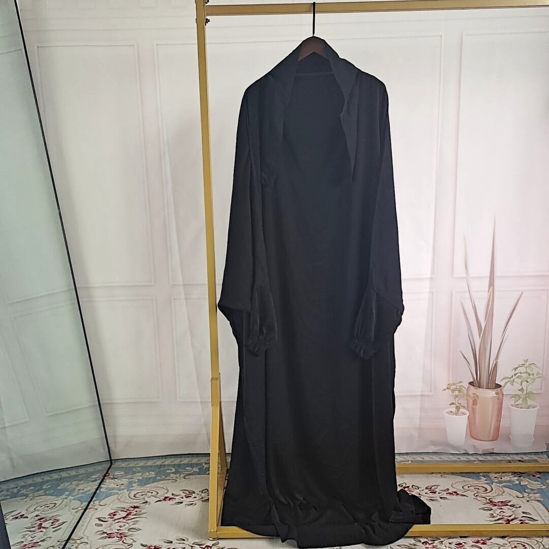 Amazon Abaya Dubai Turkey One-piece Prayer Dress