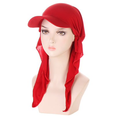 Casual Fashion Muslim Multi-color Turban Cap