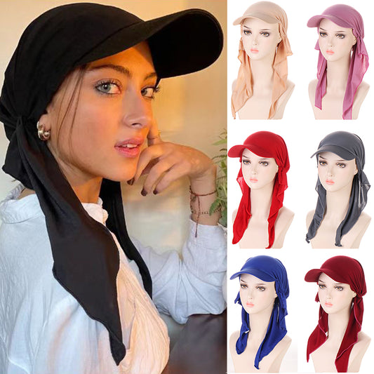 Casual Fashion Muslim Multi-color Turban Cap