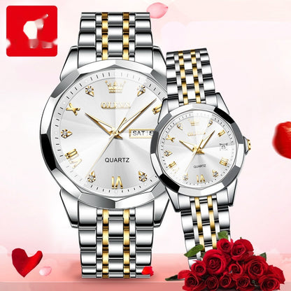 Quartz Watch Valentine's Day Gift Couple Watch Men