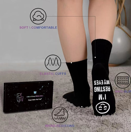 Men's Fashion Casual Dispensing Alphabet Socks