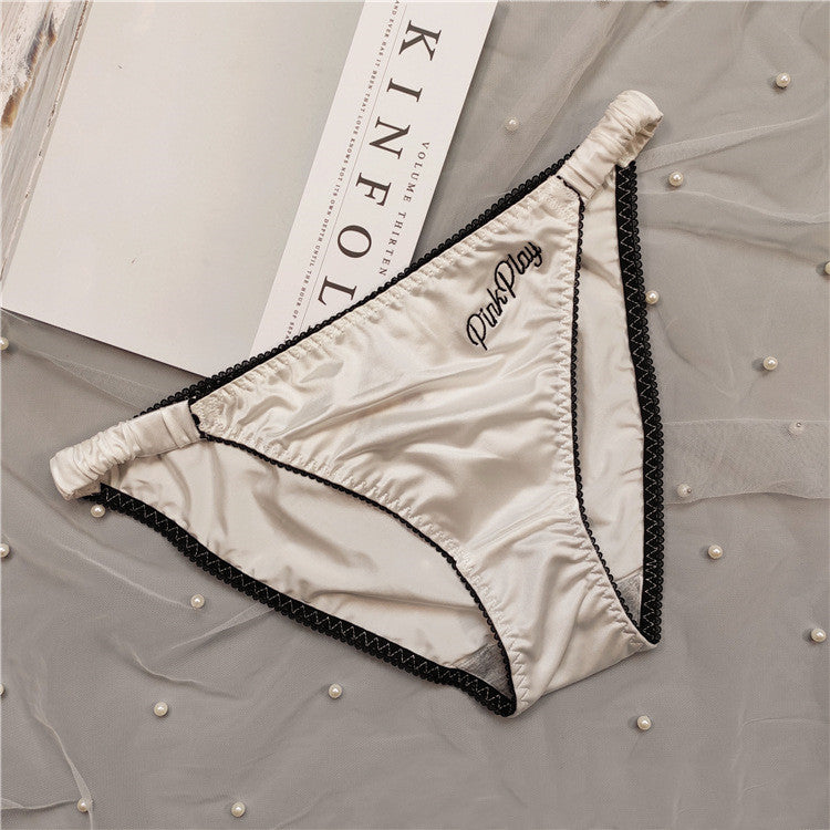 Women's Pinkplay Thin Embroidered Underwear