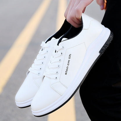 2021 new boutique Mens Casual Shoes shoes lace shoes Korean white shoes wholesale fashion