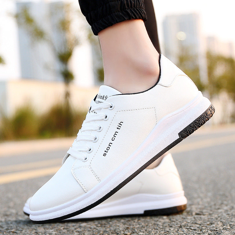 2021 new boutique Mens Casual Shoes shoes lace shoes Korean white shoes wholesale fashion