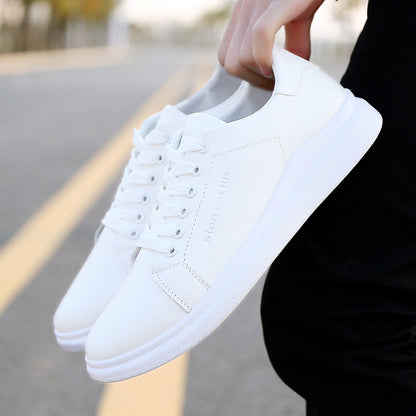 2021 new boutique Mens Casual Shoes shoes lace shoes Korean white shoes wholesale fashion