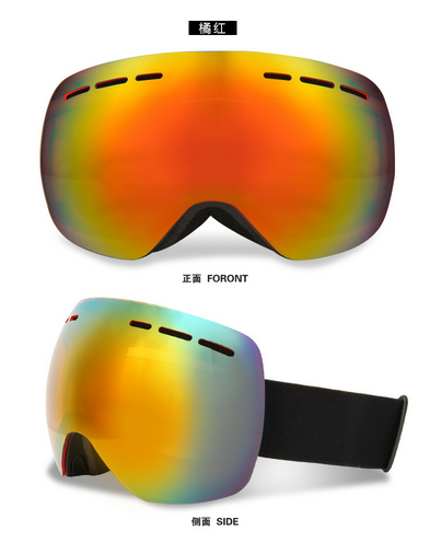 Ski Goggles,Winter Snow Sports Snowboard Goggles with Anti-fog UV Protection for Men Women Youth Snowmobile Skiing Skating mask