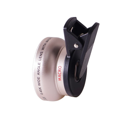 LIEQI See 0.45X Wide-angle Mobile Phone Mobile Phone Camera Lens Macro External Wide-angle Lens