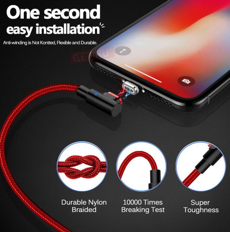 Fast Magnetic Cable For Phone