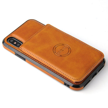 Card wallet leather case phone case