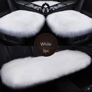 Winter plush car seat