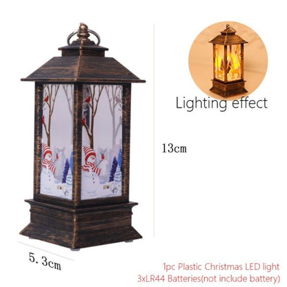 Christmas Lantern LED Electronic Candle Table Lamp Night Light For The Elderly