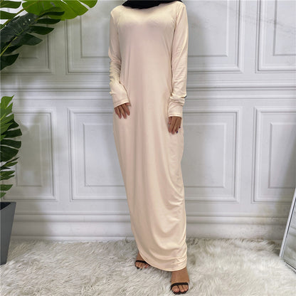 Fashion Women's Solid Muslim Cardigan