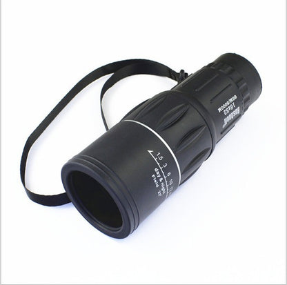 New 16x52 up and down double-tuning wide-angle enhanced green film HD high-power day and night available monoculars