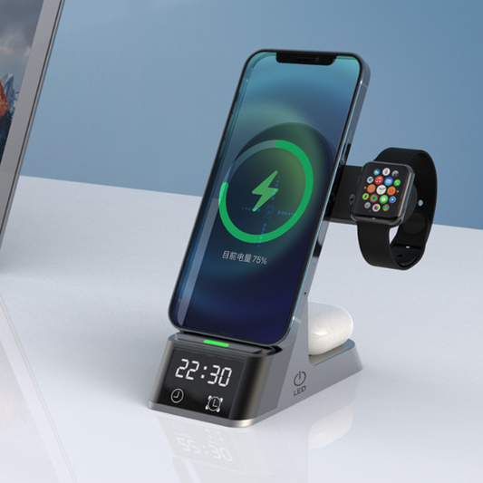 Alarm Clock Six In One Multifunctional Wireless Charger