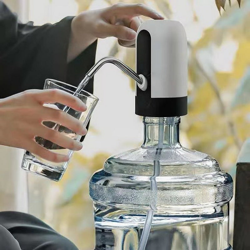 Automatic Electric Drinking Water Bottle Pumps USB Charging With Switching Smart Water Pumping Device Home Appliance