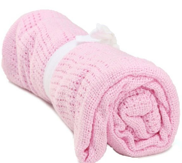 Giol Me Num Newborn Baby Blankets Super Soft Cotton Crochet Summer Candy Color Prop Crib Casual Sleeping Bed Supplies Hole Wrap