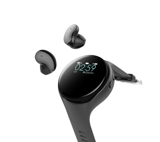 Sports Color Screen Bracelet Bluetooth Headset Combo Smart Watch